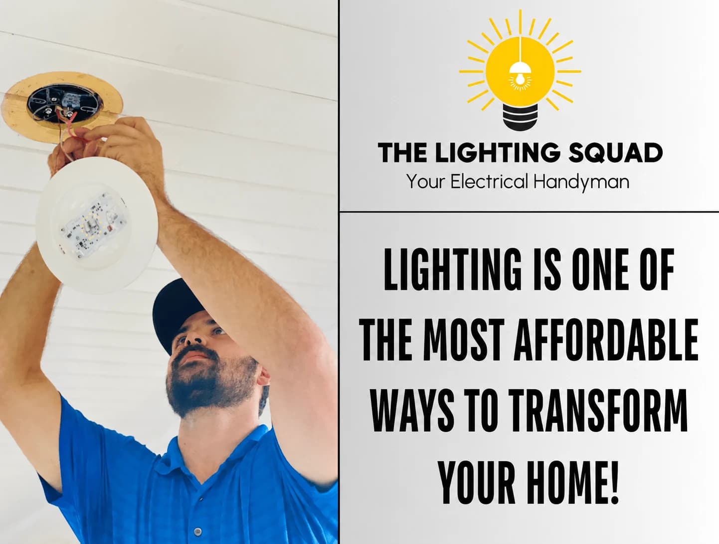 The Lighting Squad — electrical handyman services